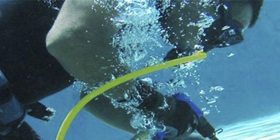 Pool Leak Dive Inspection