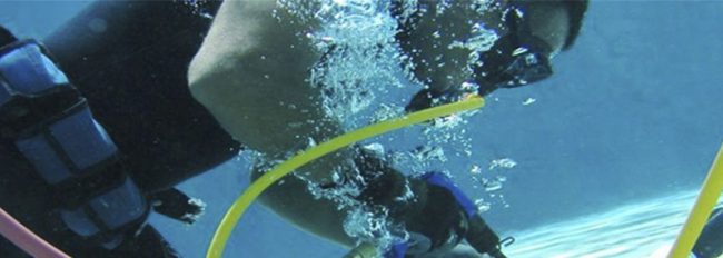 Pool Leak Dive Inspection